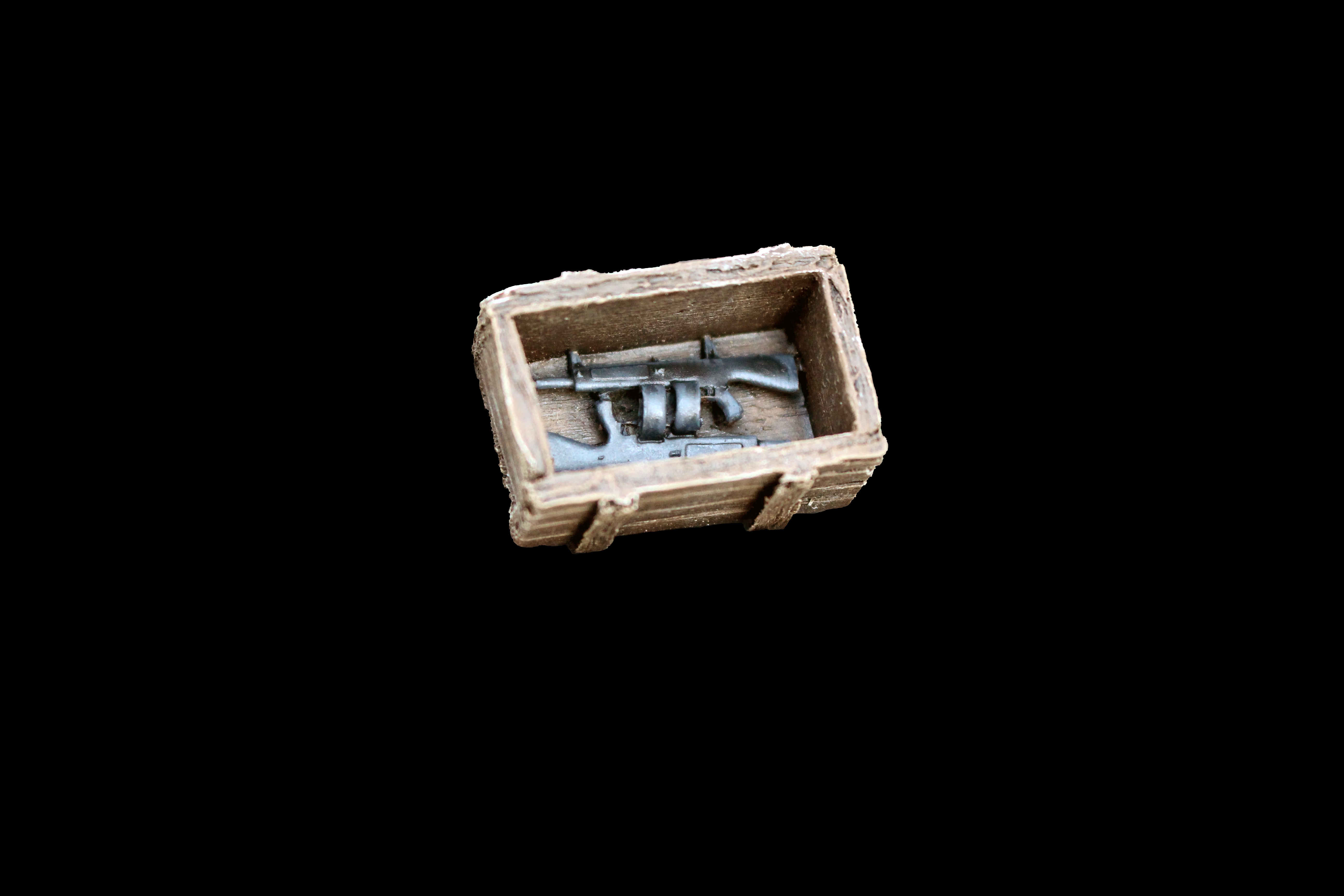 AK Interactive Scenography Wargame Set Weapon Cases (30-35mm) | 8435568334250