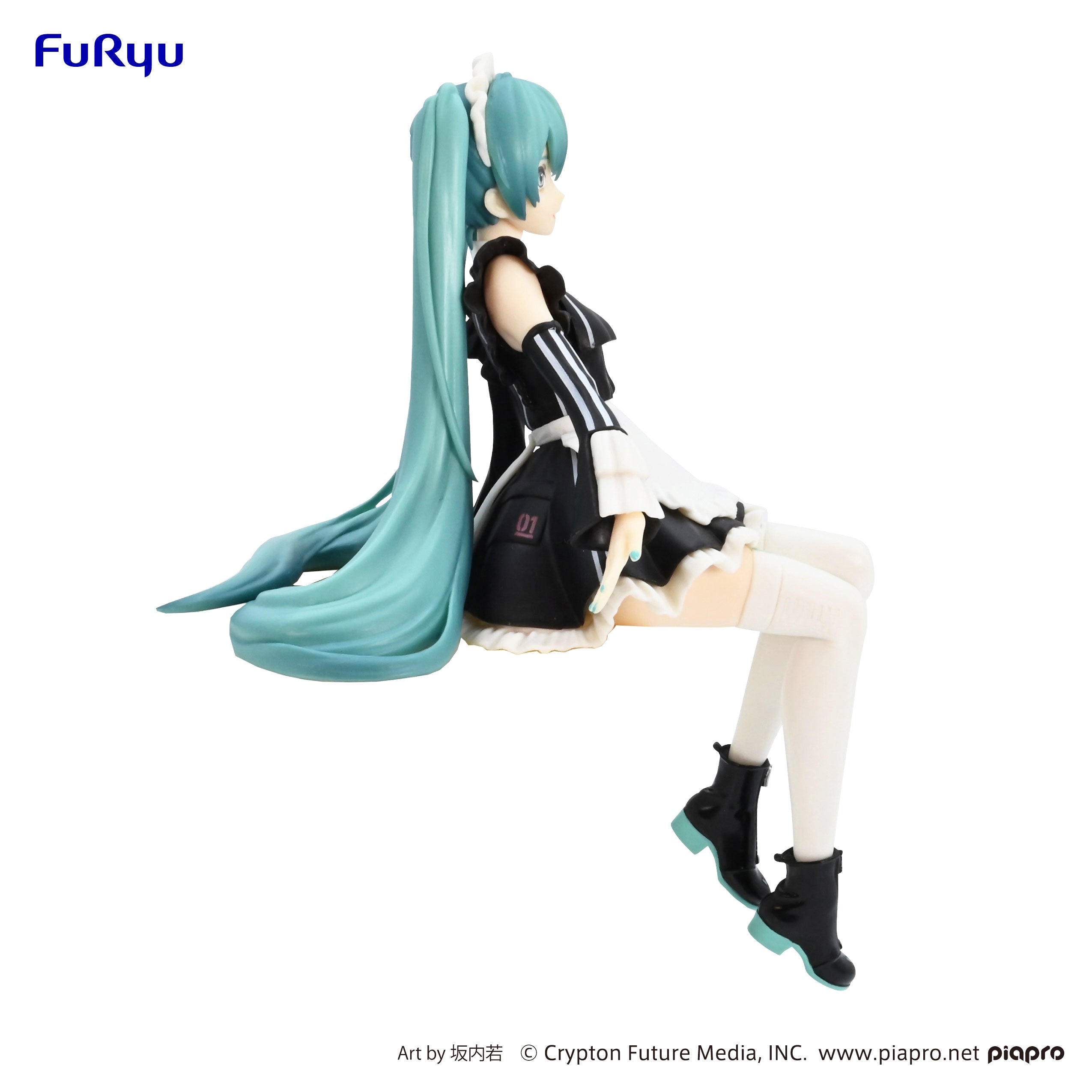 Hatsune Miku Series Miku Sporty Maid Noodle Stopper Figure | 4580736401433