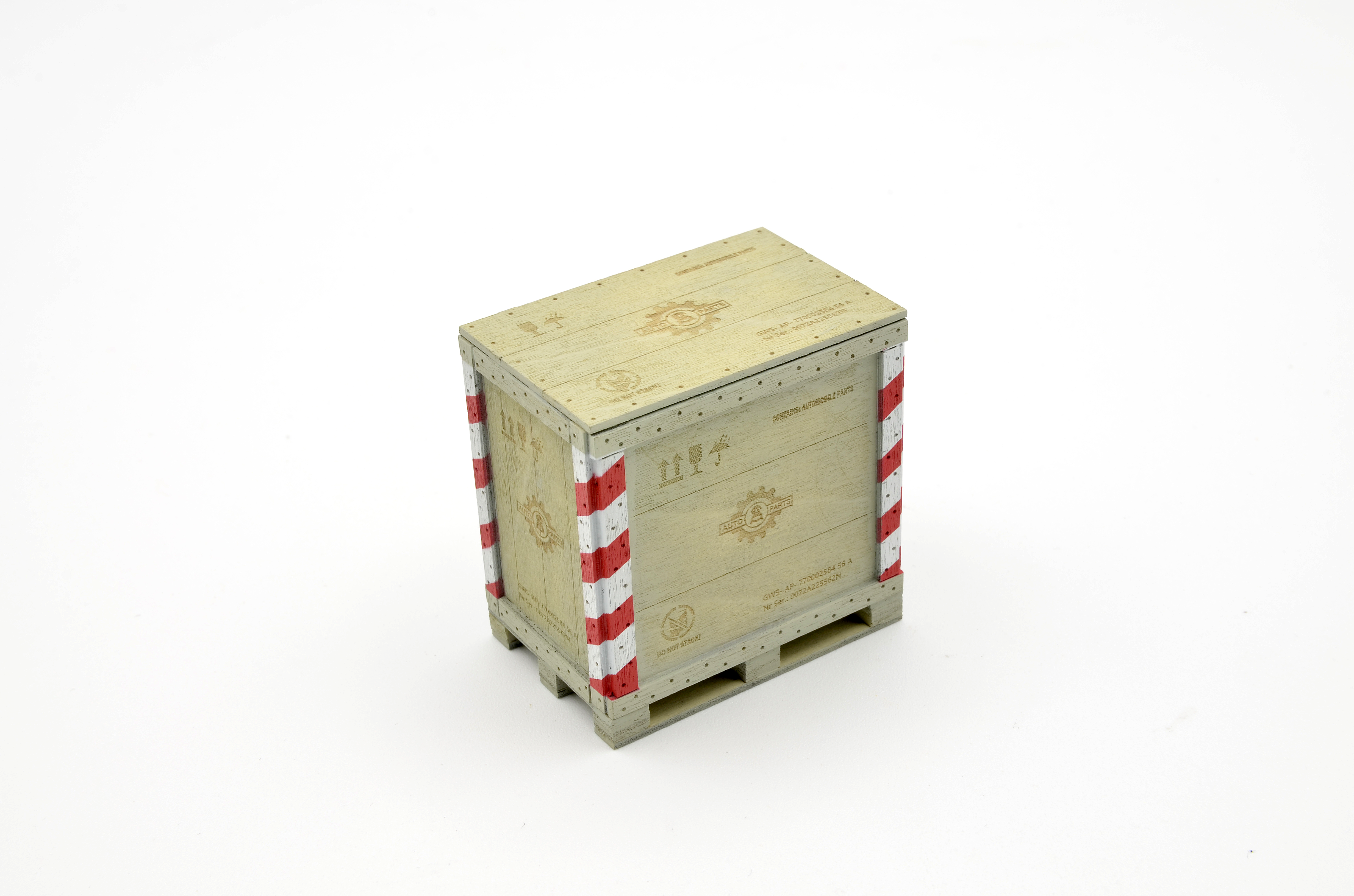 Doozy 1/24 Wooden Box Auto Parts | 8435568328969