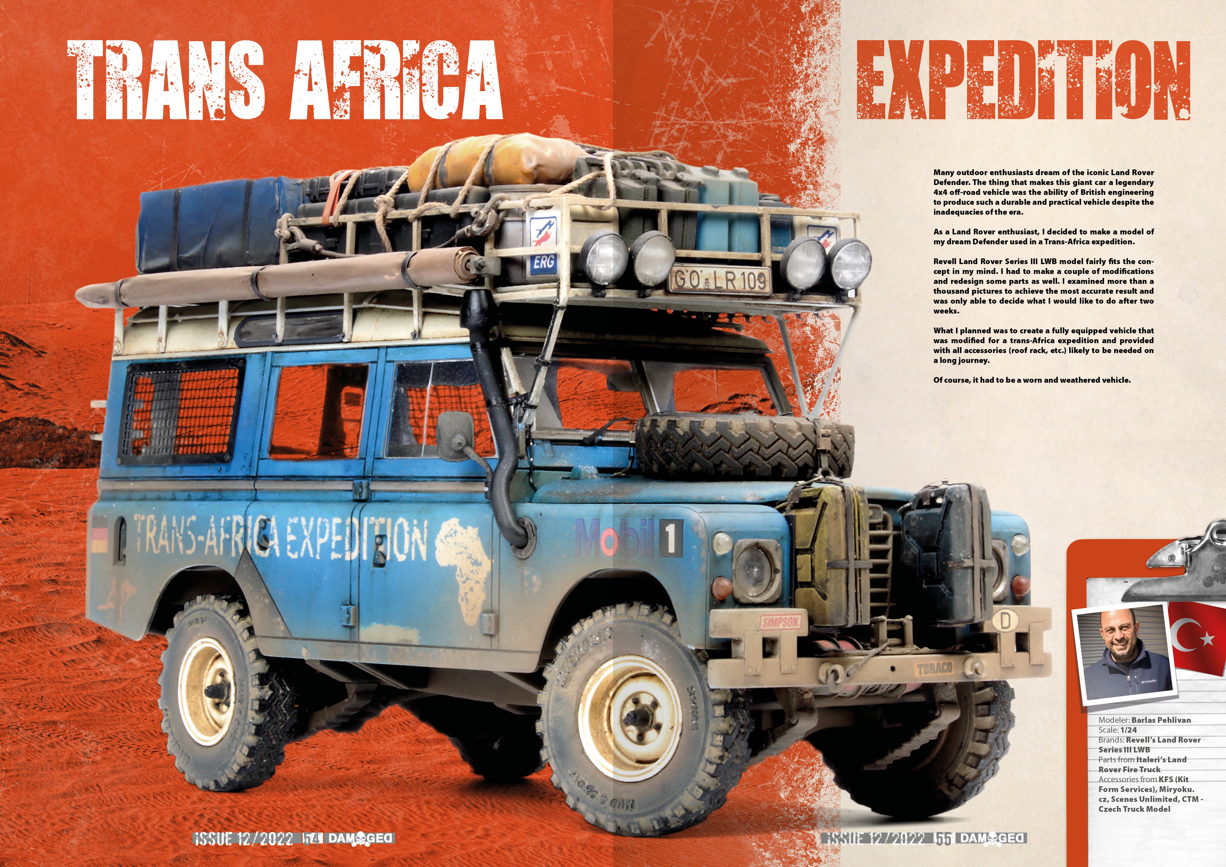 Abteilung502 DAMAGED, Worn and Weathered Models Magazine - 12 (English) | 8435568329065