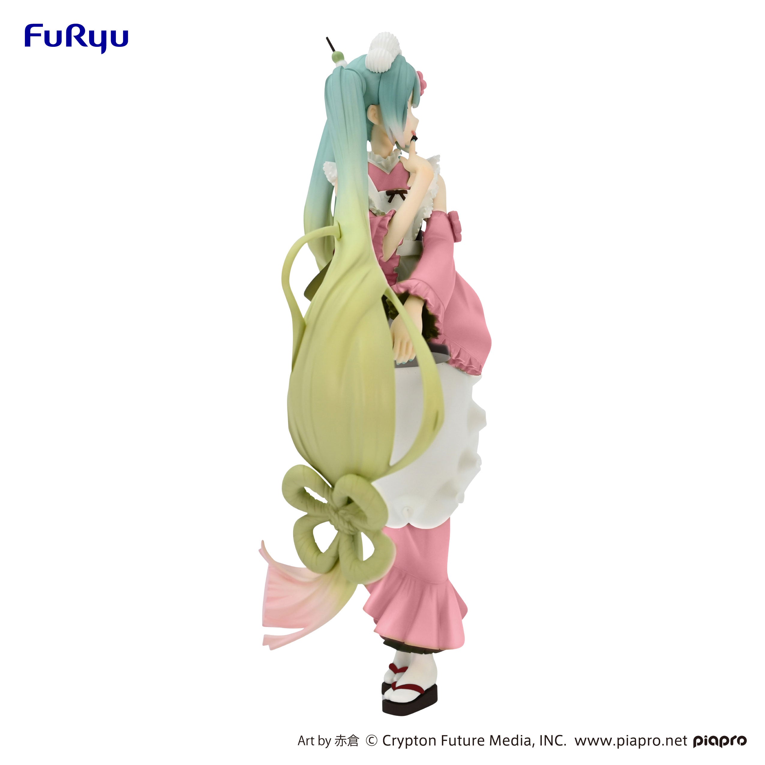 Hatsune Miku Series Matcha Green Tea Parfait/Another Color Ver. Exceed Creative Figure | 4580736402911