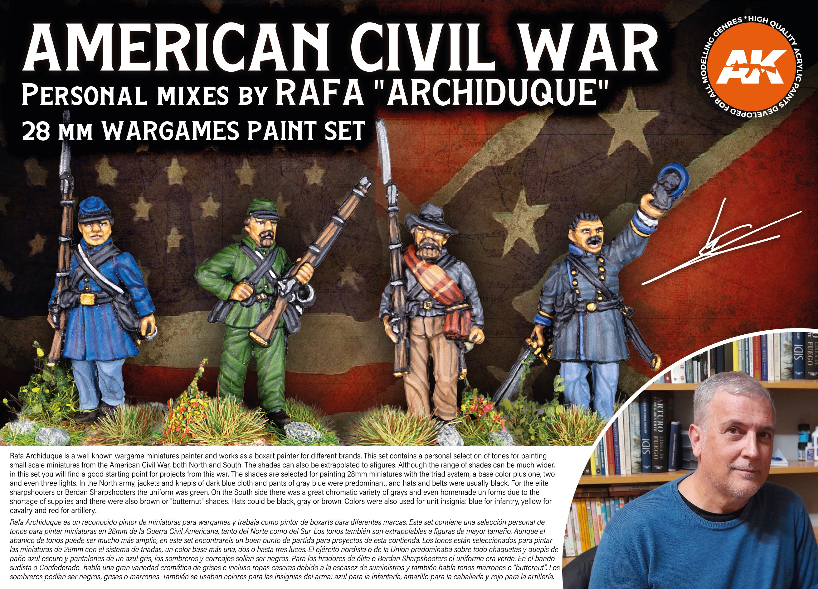 AK Interactive Rafa "Archiduque" Personal Mixes Set | 8435568328914