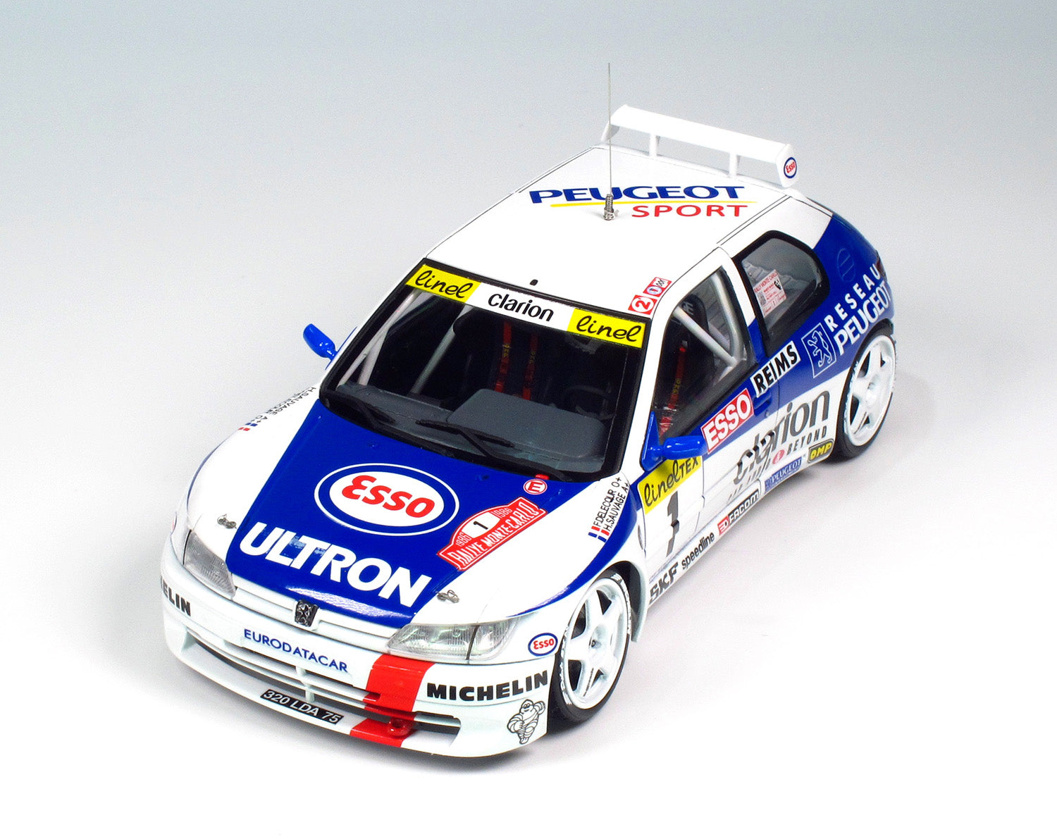 Platz NuNu 1/24 PEUGEOT 306 MAXI 1996 Monte Carlo Rally with Masking Sheet | 4545782078480