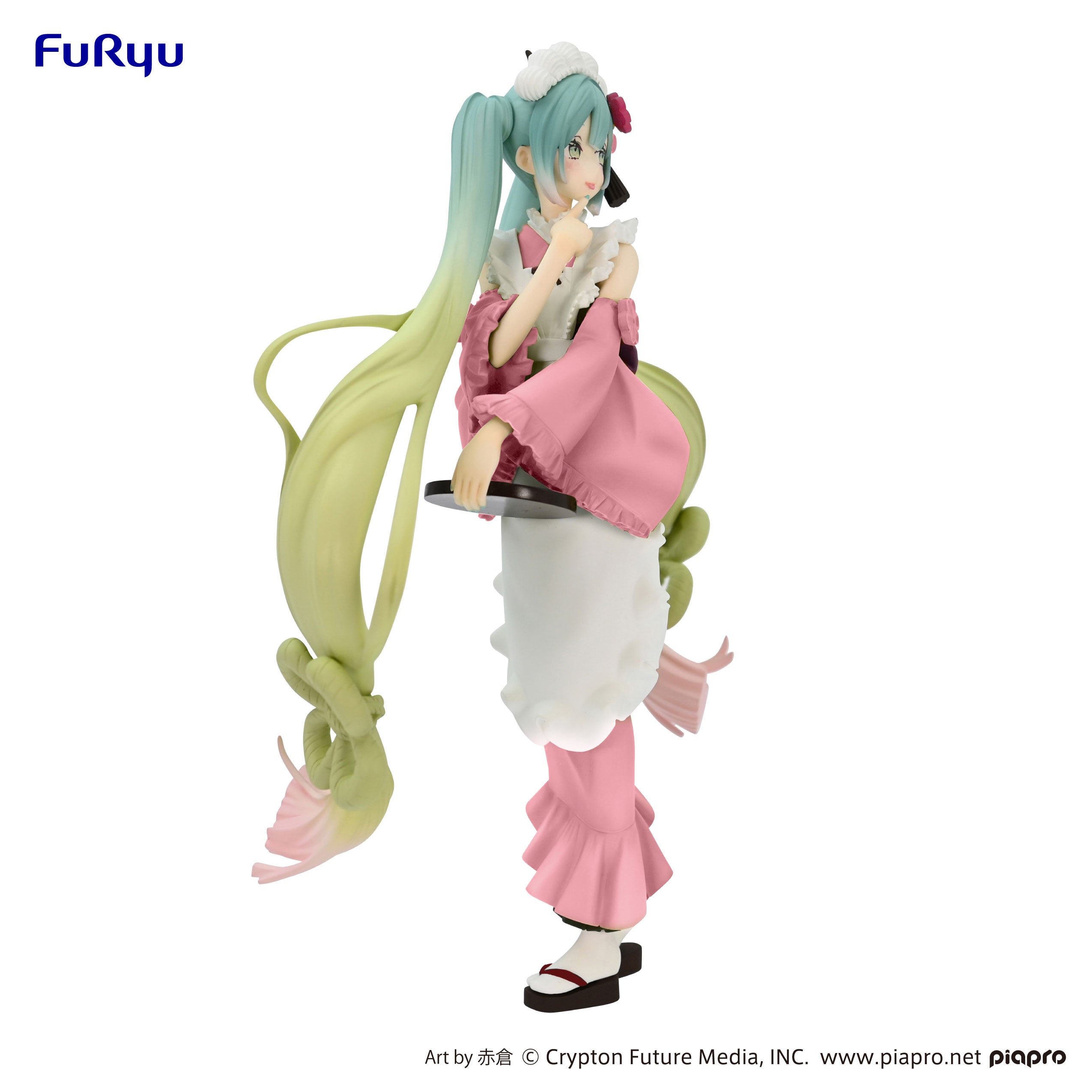 Hatsune Miku Series Matcha Green Tea Parfait/Another Color Ver. Exceed Creative Figure | 4580736402911