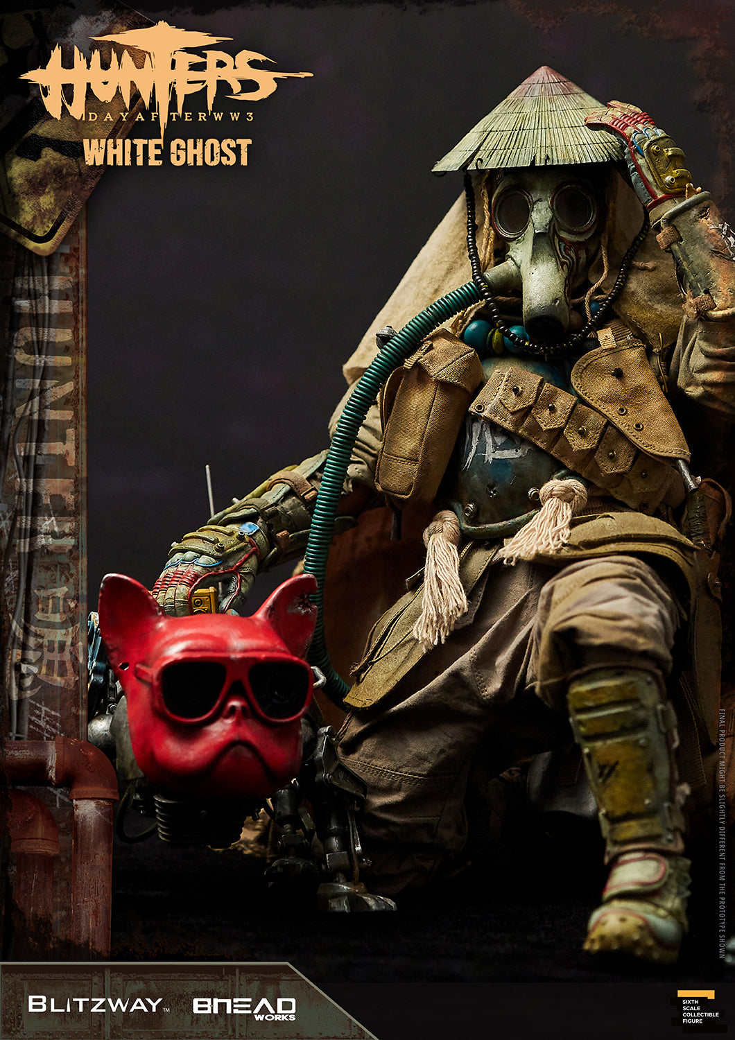Blitzway 1/6 White Ghost "HUNTERS : Day After WWlll", Action Figure | 8809321479562