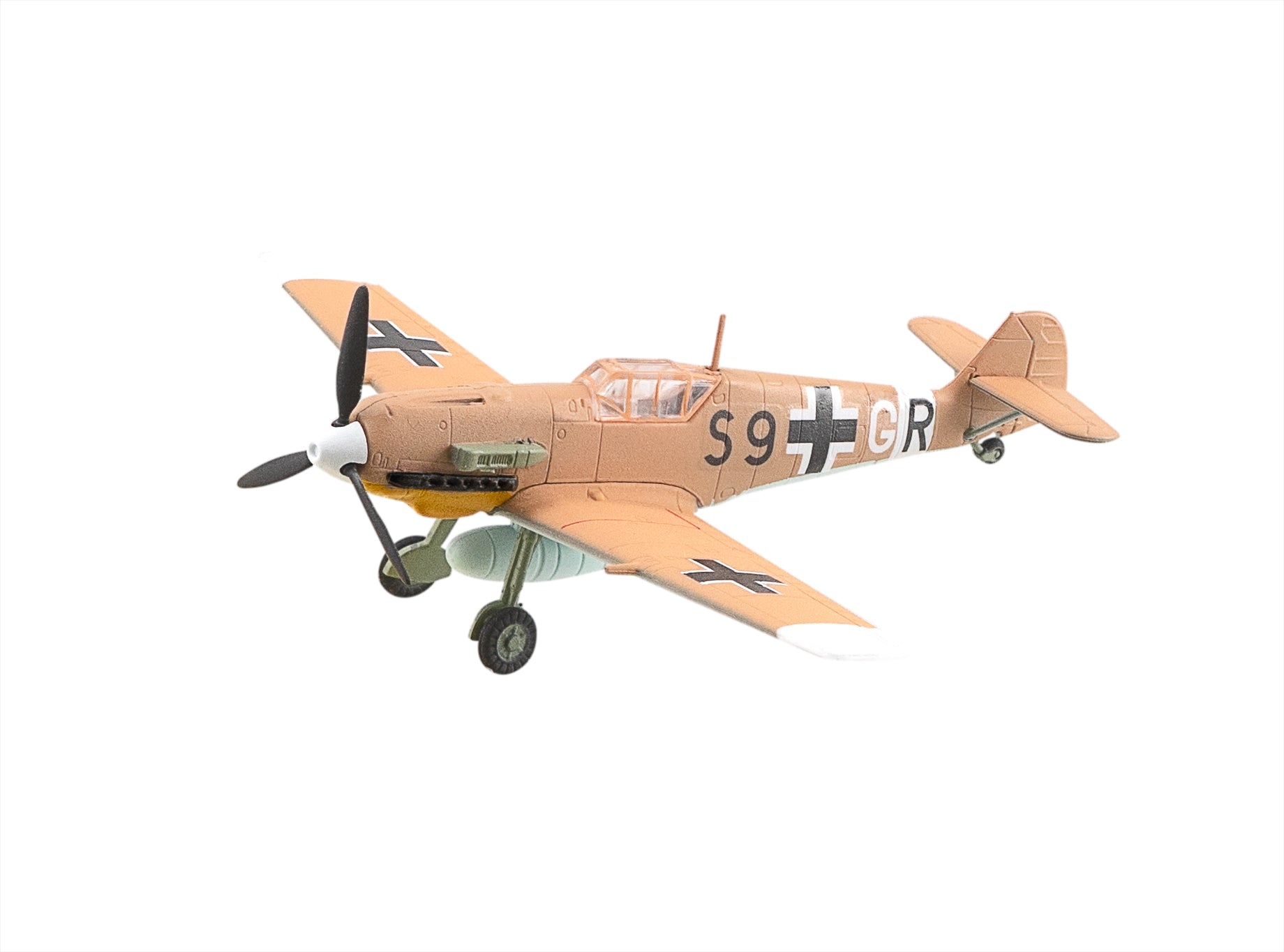 F-Toys 1/144 Wing Kit Collection Versus Series 15 Spitfire Mk.I/II Vs. Messerschmitt Bf109E,10-Pack Box with all 8 Varieties + 2 Secrets | 4582138606201