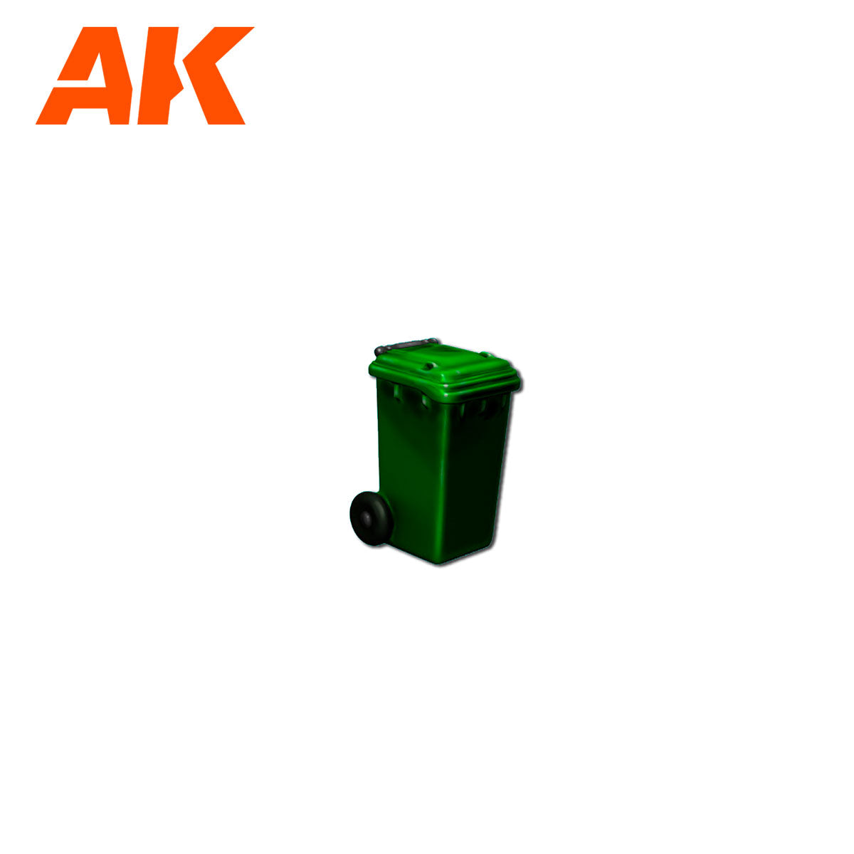 AK Interactive Scenography Wargame Set Trashbins (30-35mm) | 8435568334267