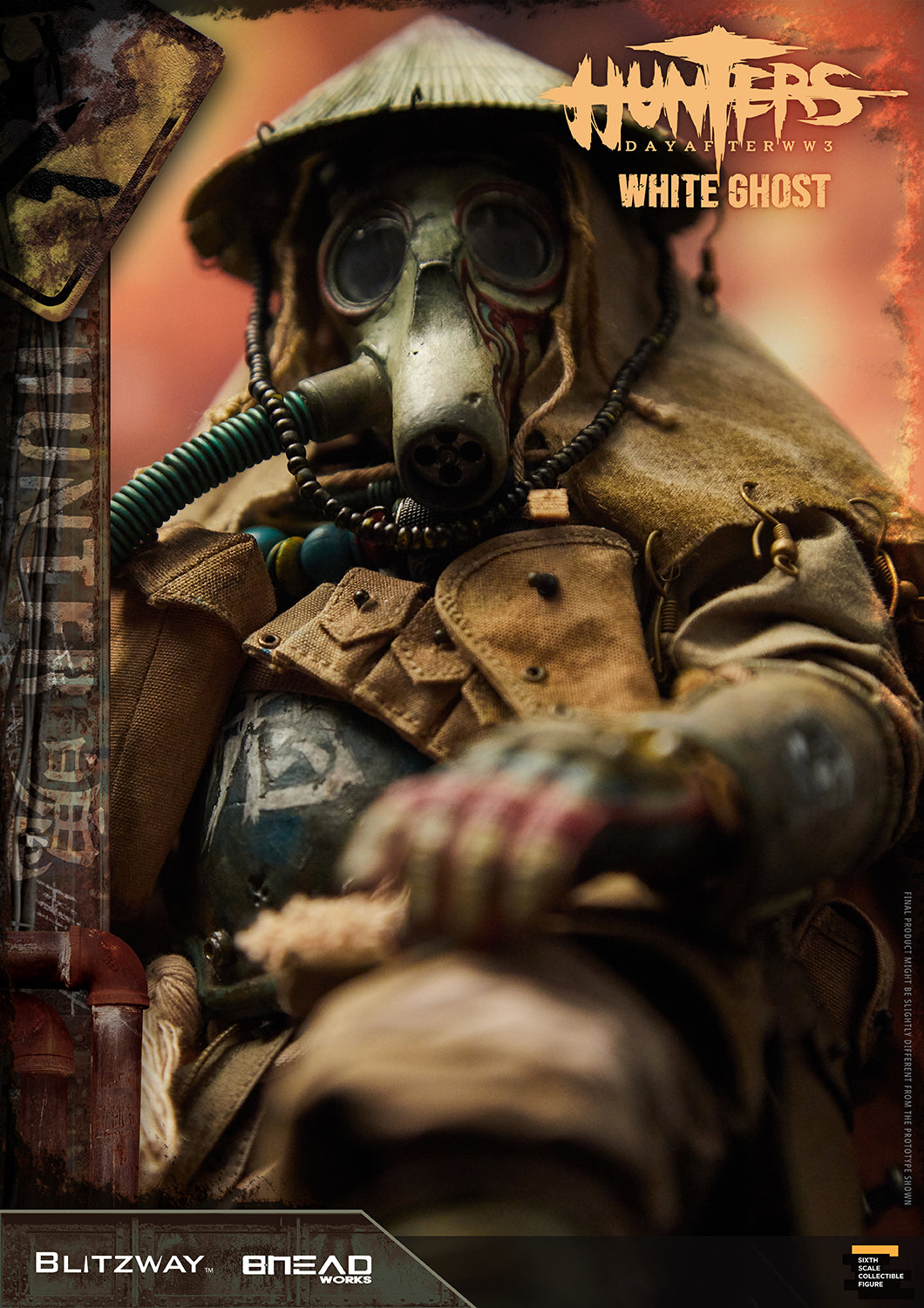 Blitzway 1/6 White Ghost "HUNTERS : Day After WWlll", Action Figure | 8809321479562