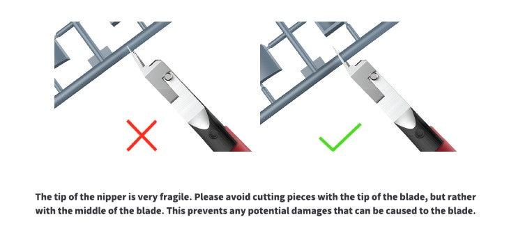 DSPIAE Single Blade Precision Nipper | 6970845560011