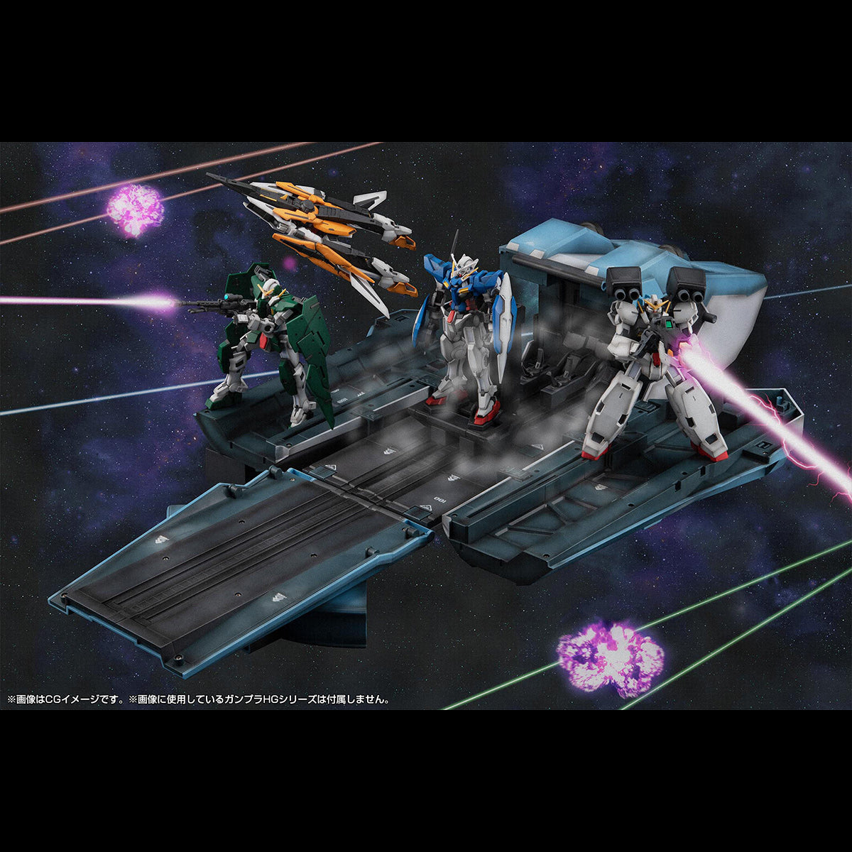 Megahouse Realistic Model Series 1/144 HG Ptolemy Container (Renewal Edition) "Gundam 00" | 4535123834677