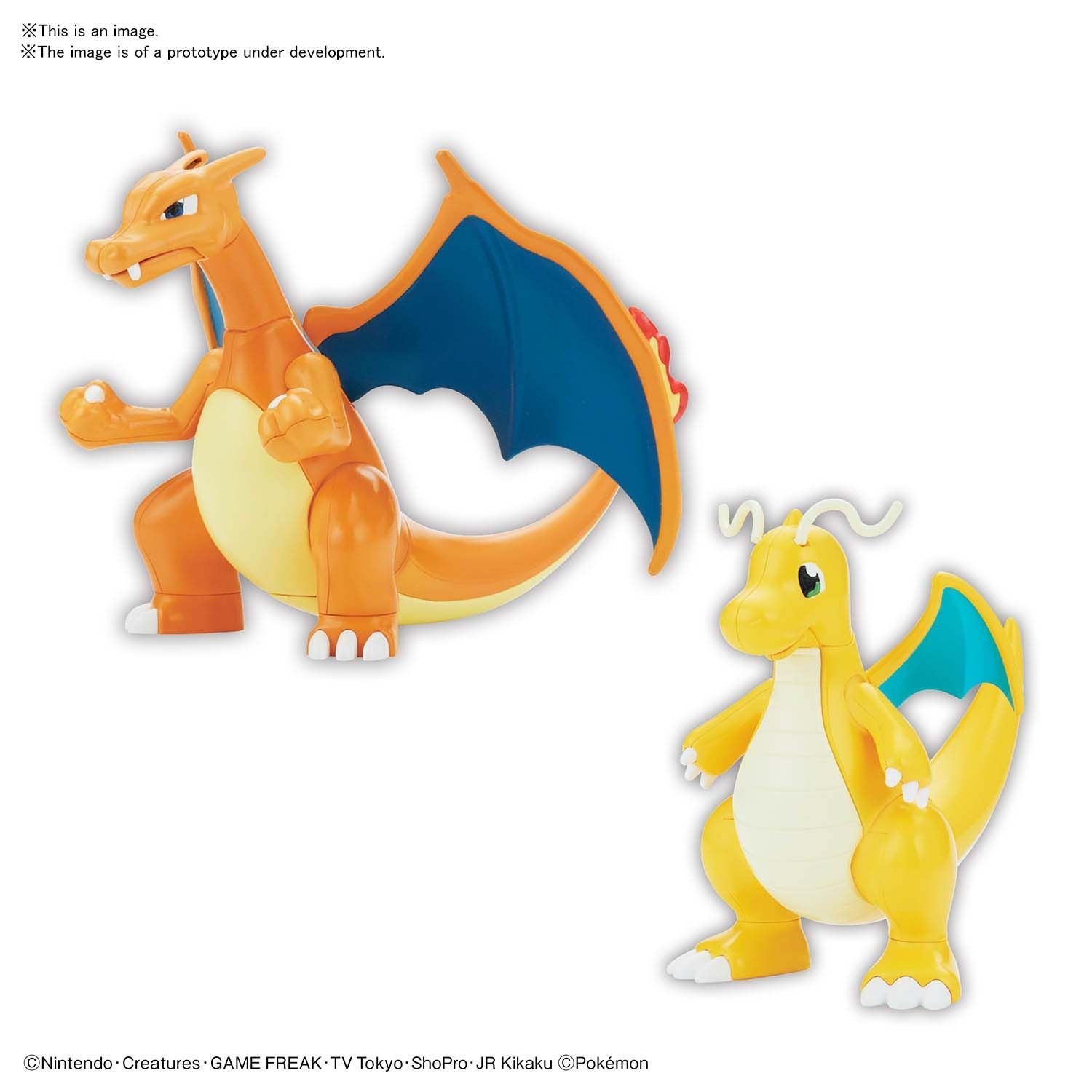 POKEMON MODEL KIT CHARIZARD & DRAGONITE | 4573102608574