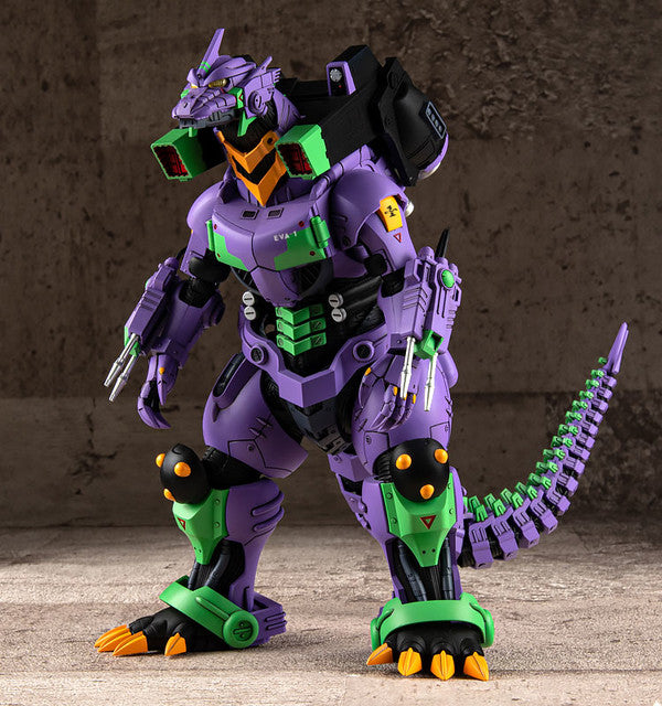 Aoshima Godzilla VS Evangelion Mechagodzilla (Type-3 Kiryu Eva Unit-01 Color Ver.) | 4905083109540