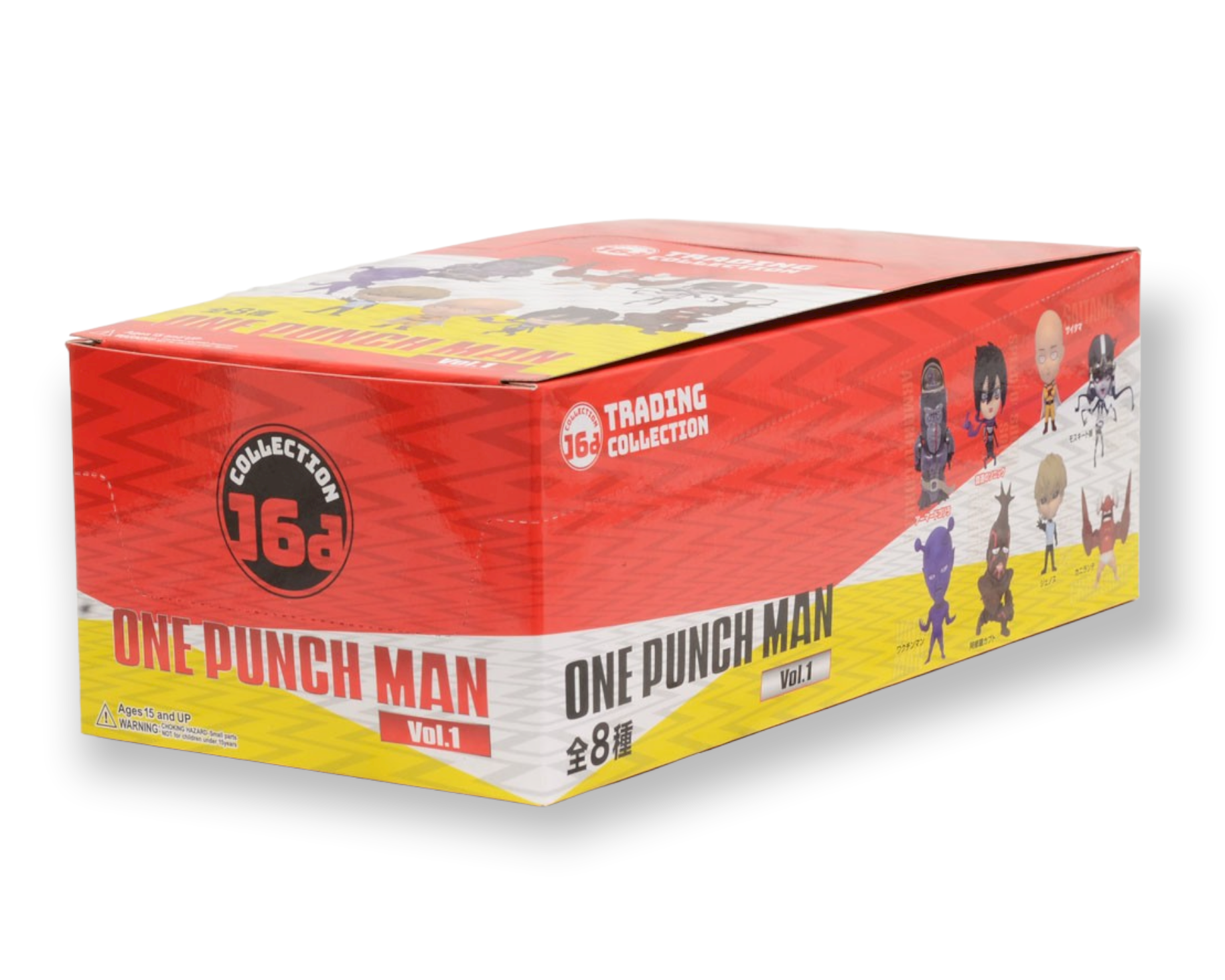 ONE-PUNCH MAN Series 16d Collectible Figure Collection: ONE-PUNCH MAN Vol. 1 (4th-run) Includes 8 Figures | 4580587981641