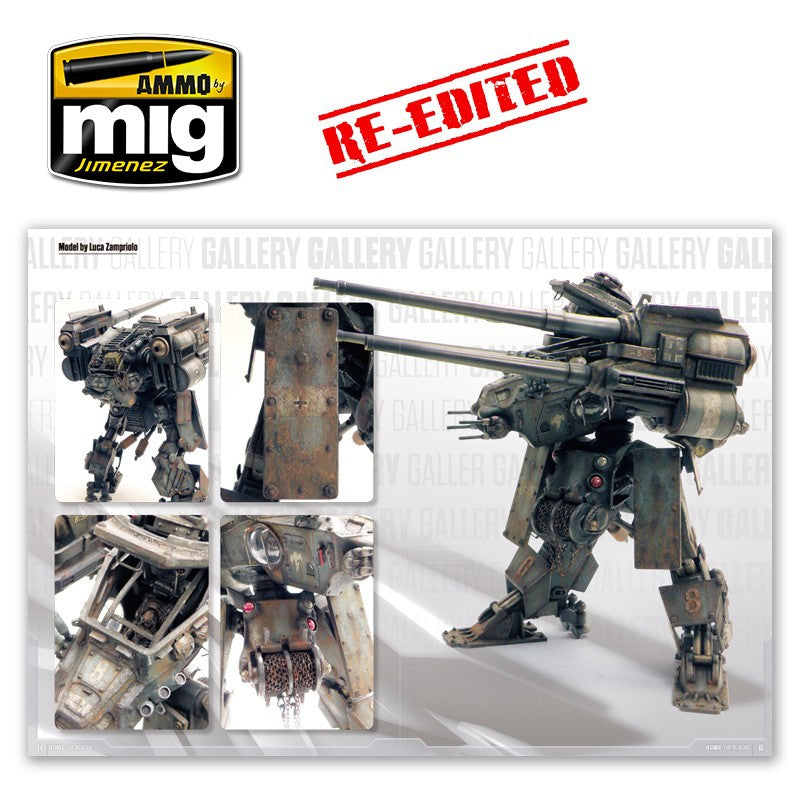 Ammo Mig In Combat 1 - Painting Mechas (English) | 8432074060130