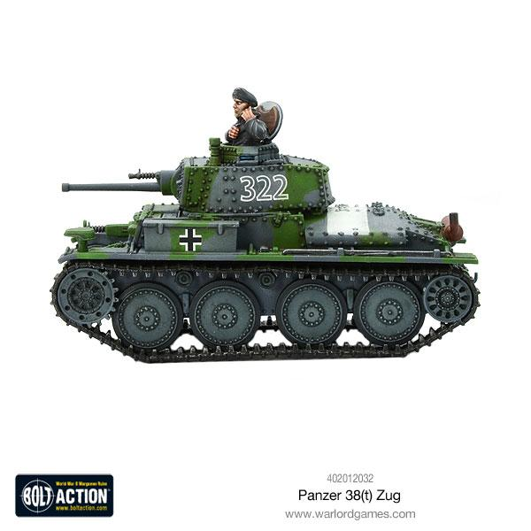Bolt Action Panzer 38(T) ZUG | 5060393709121