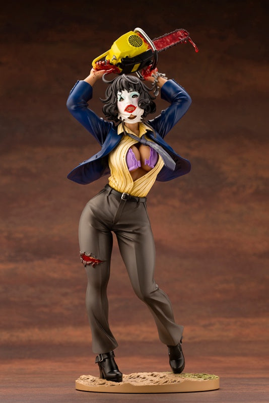 Kotobukiya 1/7 The Texas Chainsaw Massacre: Leatherface Chainsaw Dance Bishoujo Statue | 190526022102