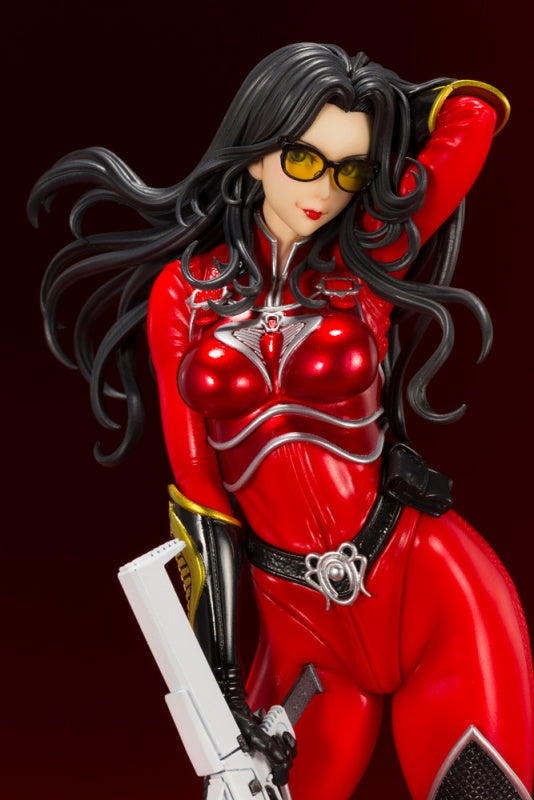 Kotobukiya 1/7 G.I. Joe Baroness The Crimson Strike Team Bishoujo Statue, Printed and Assembled Figure Kit (Limited Version) | 190526024847