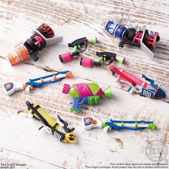 Bandai Splatoon 2 Weapons Collection Vol. 1 'Splatoon 2', Bandai Weapons Collection | 24549660160414