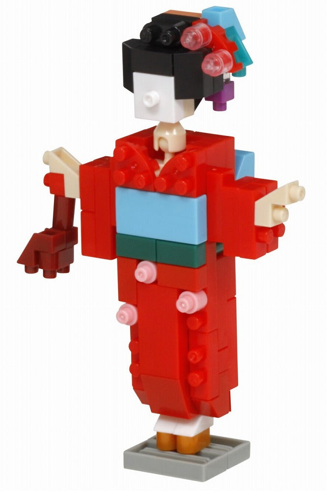 Nanoblock Collection Series Award Winners -nanoblock design competition- KIMONO GIRL "nanoblock Award" | 4972825222874