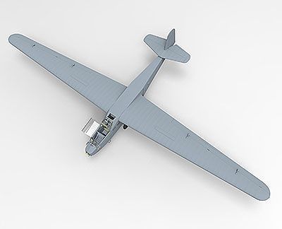 Bronco Models 1/72 DFS230V-6 Light Assault Glider w/ Deceleration Rocket Aircarft | 6970162330434