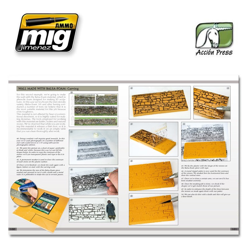 Ammo Mig Landscapes of War Dioramas Vol. 3 Rural Enviroments - The Greatest Guide (English) | 9788495464934