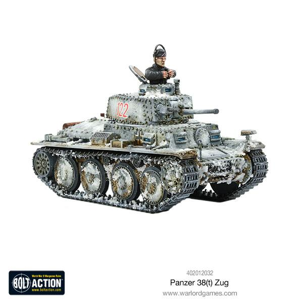 Bolt Action Panzer 38(T) ZUG | 5060393709121