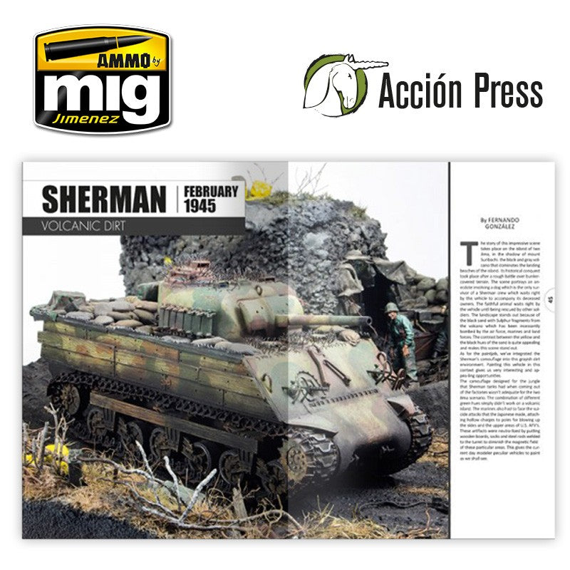 Ammo Mig Diorama Project 1.1 - AFV At War (English) | 9788494884115