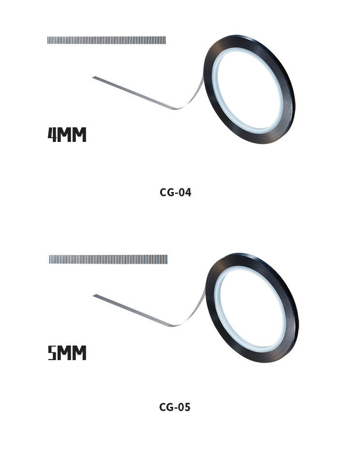 DSPIAE Hard Edged Carving Tape with Adhesive Back 10mm x 30m (for Panel Lines) | 6970845561018
