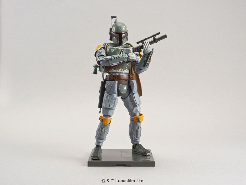 スター・ウォーズ - Boba Fett - Characters & Creatures, Star Wars Plastic Model - 1/12(Bandai) | 4549660013051