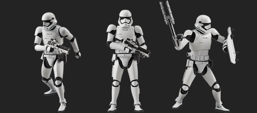 Bandai First Order Stormtrooper 'Star Wars', Bandai Star Wars Character Line 1/12 | 4549660032175