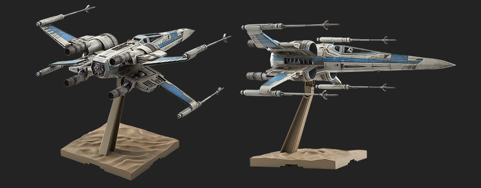 Bandai Star Wars 1/72 Resistance X-Wing Star Fighter 'Star Wars: The Force Awakens' | 4549660022893