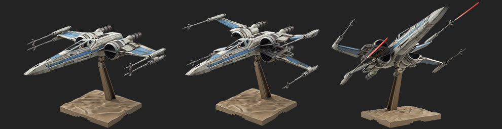 Bandai Star Wars 1/72 Resistance X-Wing Star Fighter 'Star Wars: The Force Awakens' | 4549660022893