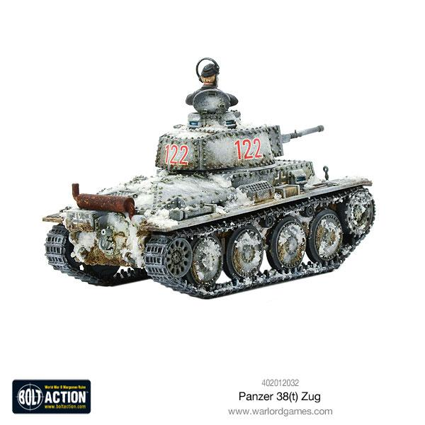 Bolt Action Panzer 38(T) ZUG | 5060393709121