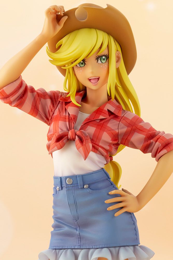 Kotobukiya 1/7 Applejack Bishoujo Statue, My Little Pony Series Printed and Assembled Figure Kit | 190526017627