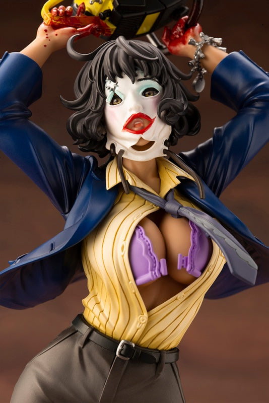 Kotobukiya 1/7 The Texas Chainsaw Massacre: Leatherface Chainsaw Dance Bishoujo Statue | 190526022102