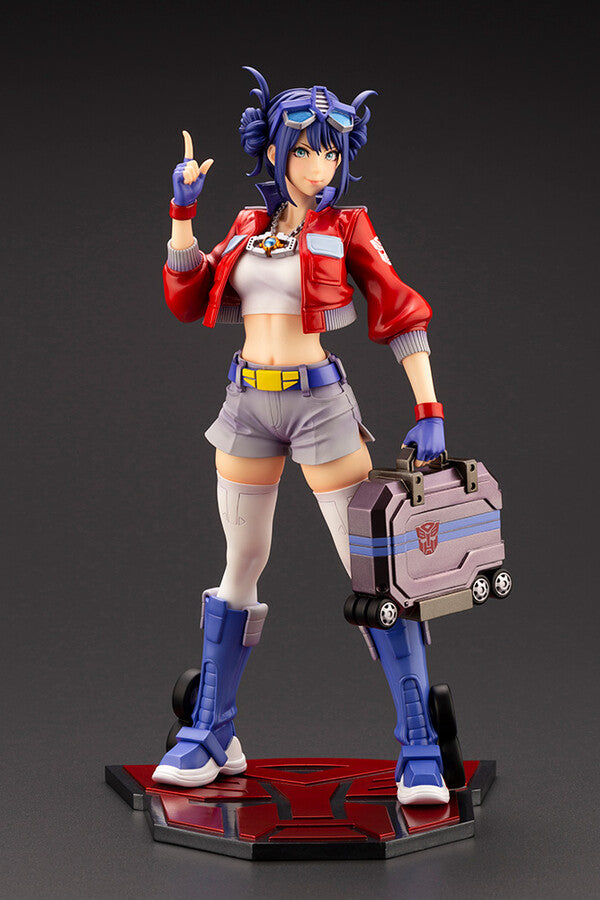 Kotobukiya 1/7 Transformers Series Optimus Prime Deluxe Edition Bishoujo, Pre-Painted PVC Statue | 4934054047741