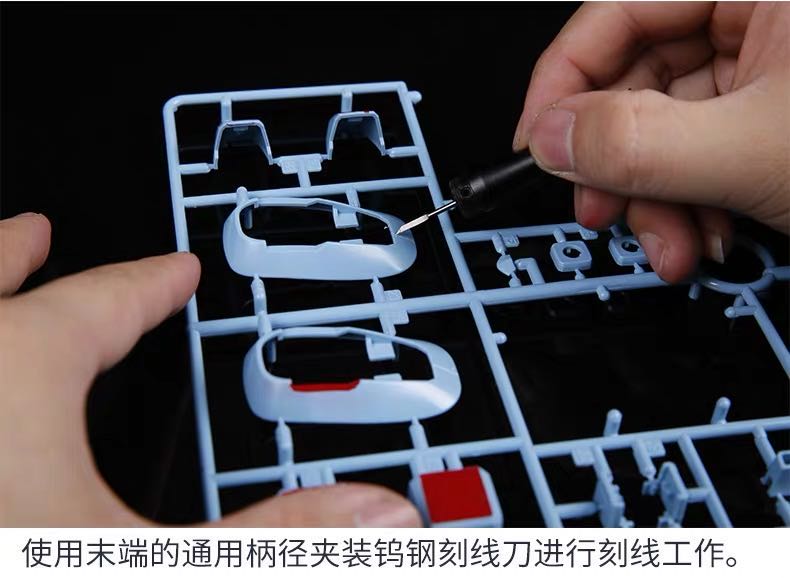 Border Model REPLACEABLE MULTI-PURPOSE MODEL'S KNIFE black | 6971995741138