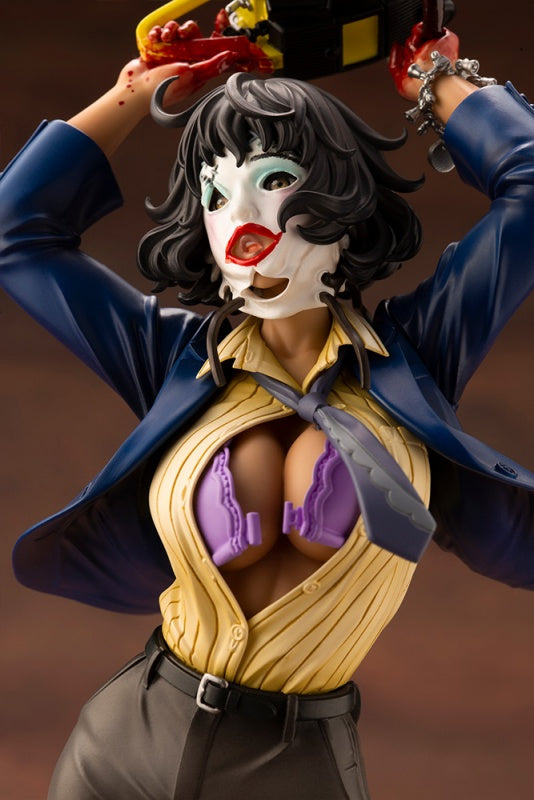 Kotobukiya 1/7 The Texas Chainsaw Massacre: Leatherface Chainsaw Dance Bishoujo Statue | 190526022102