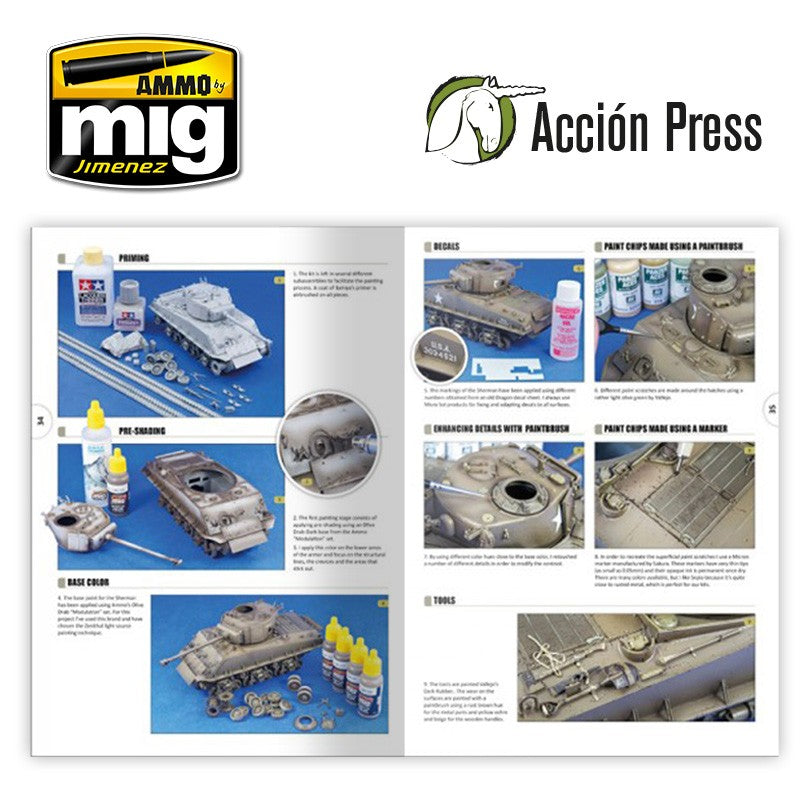 Ammo Mig Diorama Project 1.1 - AFV At War (English) | 9788494884115