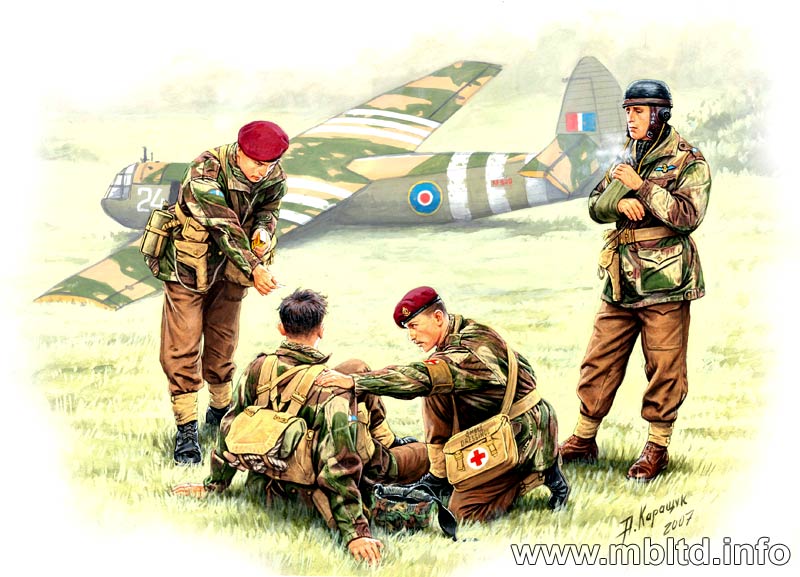 MASTER BOX 1/35 British paratroopers, 1944. Kit 2 | 4820041760390