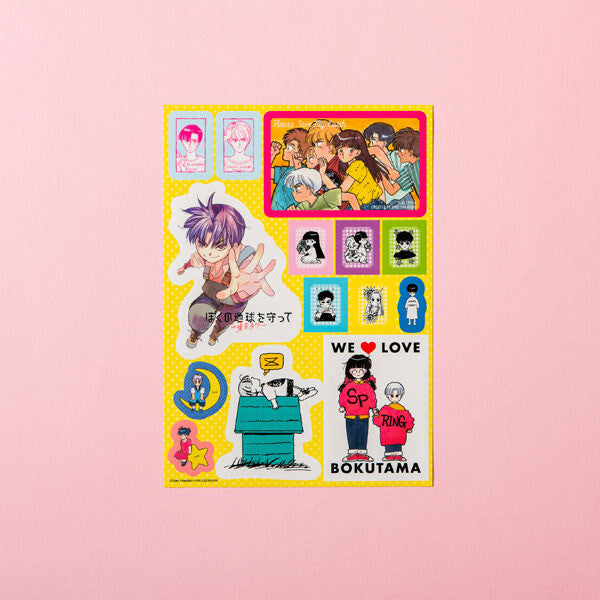 Please Save My Earth - Sticker Sheet(Kadokawa) | 4935228507467