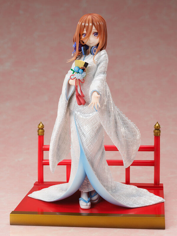 FURYU Corporation The Quintessential Quintuplets 2 Miku Nakano -Shiromuku- 1/7 Scale Figure | 4589584958403