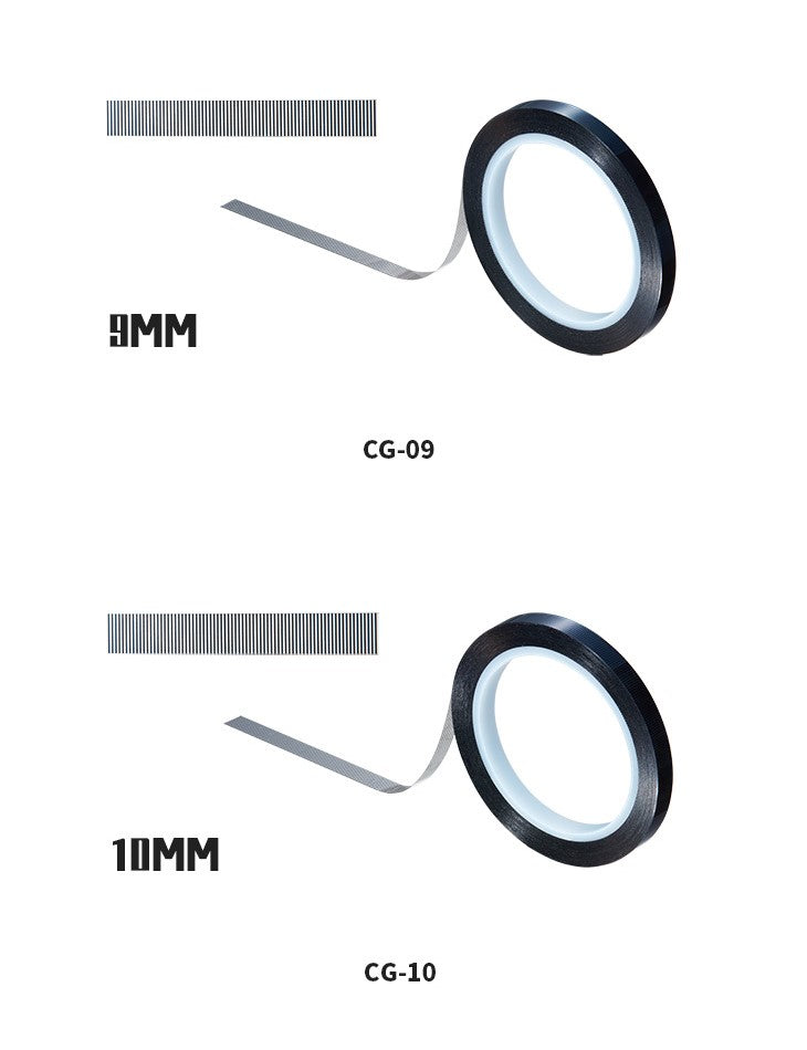 DSPIAE Hard Edged Carving Tape with Adhesive Back 3mm x 30m (for Panel Lines) | 6970845560943
