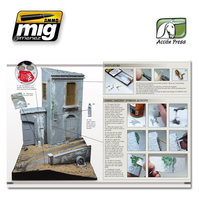 Ammo Mig Landscapes of War Dioramas Vol. 3 Rural Enviroments - The Greatest Guide (English) | 9788495464934