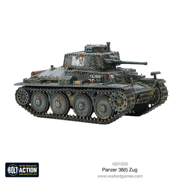 Bolt Action Panzer 38(T) ZUG | 5060393709121