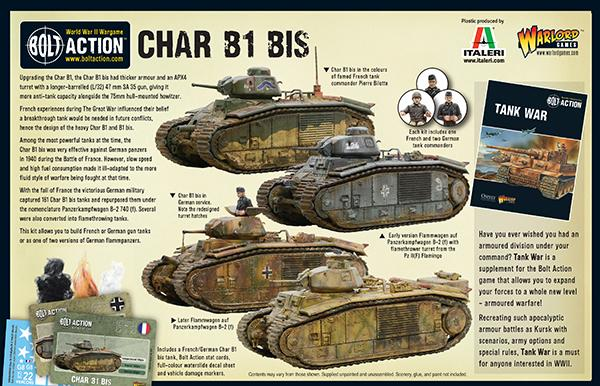 Bolt Action Char B1 bis (plastic boxset) | 5060393708513