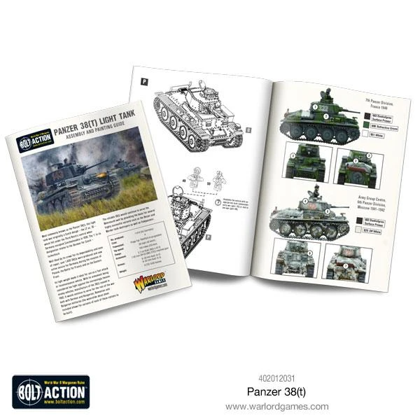 Bolt Action Panzer 38(t) | 5060393709138