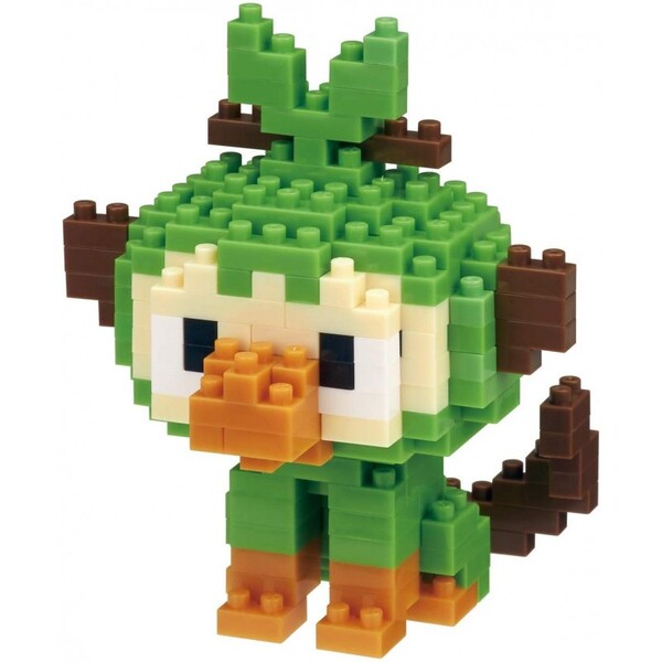 Kawada Grookey "Pokémon", Nanoblock Pokémon Series (Box/12) | 4972825216101