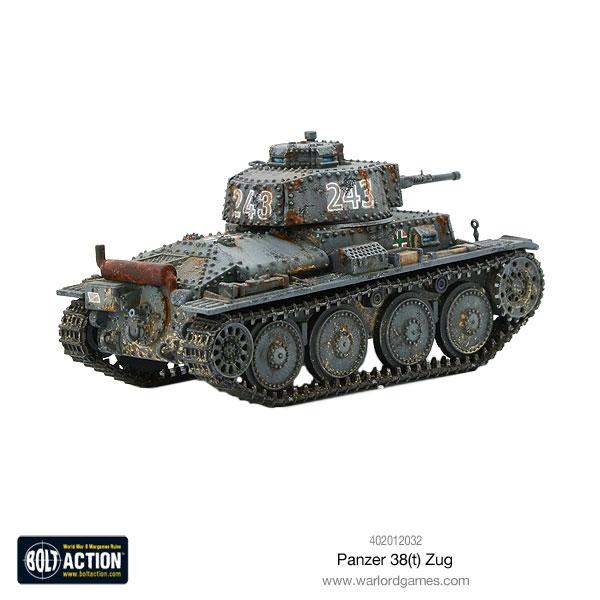 Bolt Action Panzer 38(T) ZUG | 5060393709121