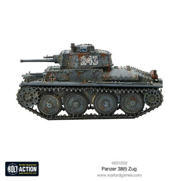 Bolt Action Panzer 38(T) ZUG | 5060393709121